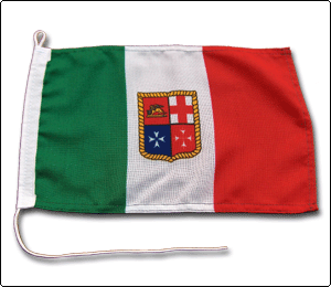 Bandiera Italiana in Stoffa 27 x 45